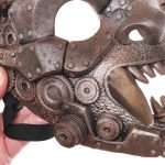 Steampunk Oni Mask Replica Prop Cosplay Greencade