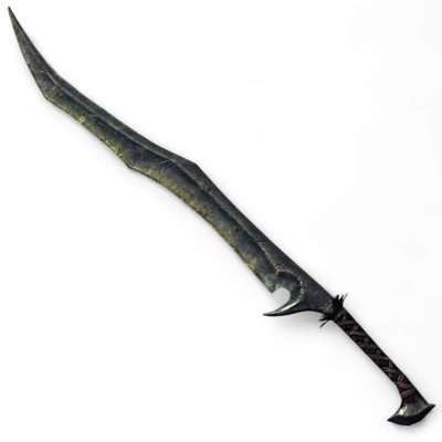 Orcish Greatsword Replica Prop – Skyrim cosplay greencade