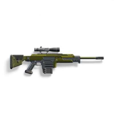 R-63CS Diligence Counter Sniper Replica Prop – Helldivers 2 Cosplay Greencade