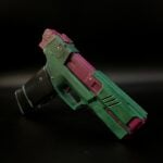 Rebeccas Pistol replica prop cyberpunk 2077 Cosplay Greencade