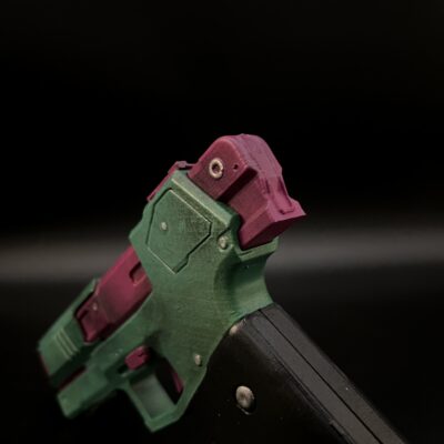 Rebeccas Pistol replica prop cyberpunk 2077 Cosplay Greencade
