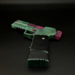 Rebeccas Pistol replica prop cyberpunk 2077 Cosplay Greencade