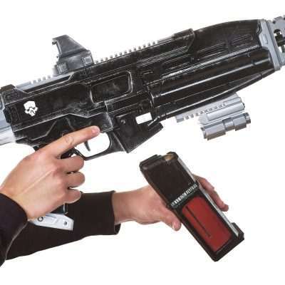 SMG-32 Reprimand Replica Prop – Helldivers 2 Cosplay Greencade