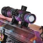 SVA 545 Replica Prop Custom Camo Call of Duty Replica Cod Cosplay Greencade