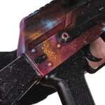 SVA 545 Replica Prop Custom Camo Call of Duty Replica Cod Cosplay Greencade