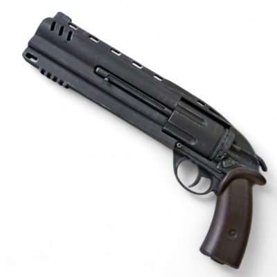 Samaritan Revolver Replica Prop – Hellboy Cosplay Movie Props Greencade