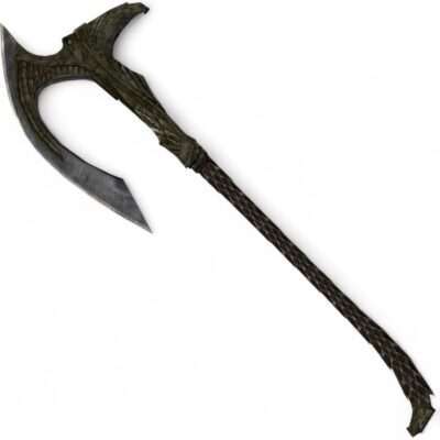 Elven Battleaxe Replica Prop – Skyrim Cosplay Greencade