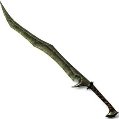 Orcish Sword Replica Prop – Skyrim Cosplay Greencade