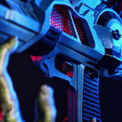 Ray Gun Mark 2 Replica Prop LED Pack-a-Punched Call of Duty Greencade