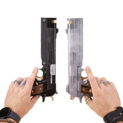 Ebony and Ivory Pistols Replica Prop – Devil May Cry Cosplay Greencade