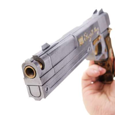 Ebony and Ivory Pistols Replica Prop – Devil May Cry Cosplay Greencade