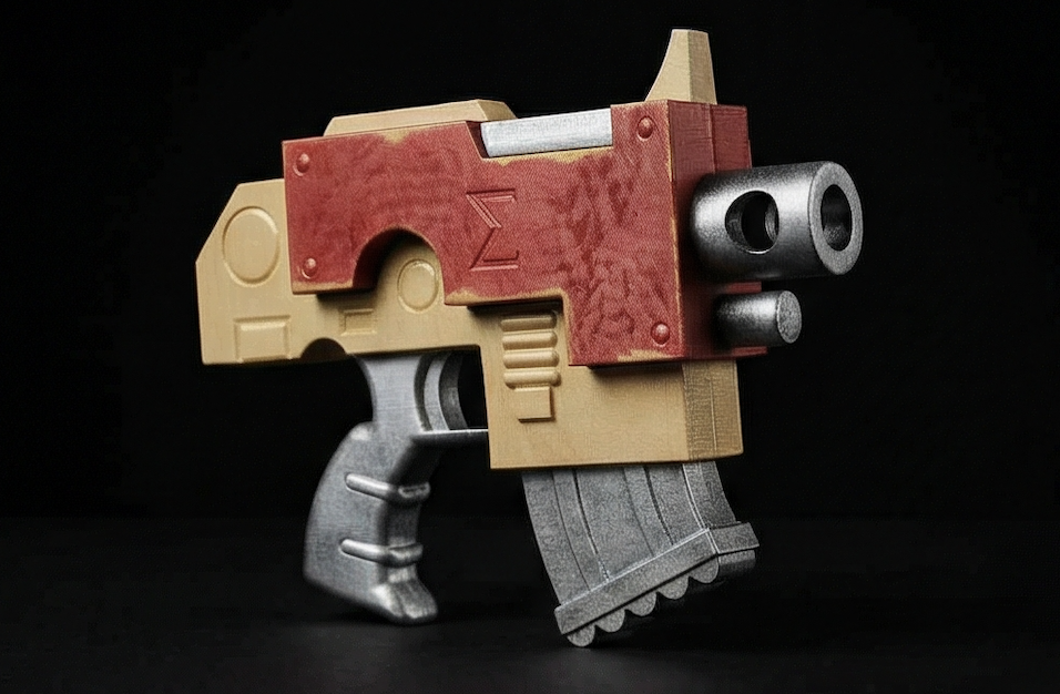 Greencade's Bolt Pistol replica prop from Warhammer 40K