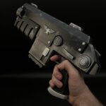 Special Issue Bolt Pistol Replica Prop Warhammer 40K Cosplay Greencade