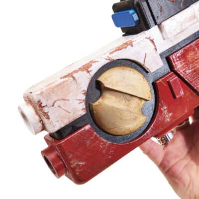 Tau Pulse Pistol Replica Prop Warhammer 40K Cosplay Greencade