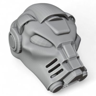 Terminator Helmet Replica Prop– Warhammer 40K cosplay greencade