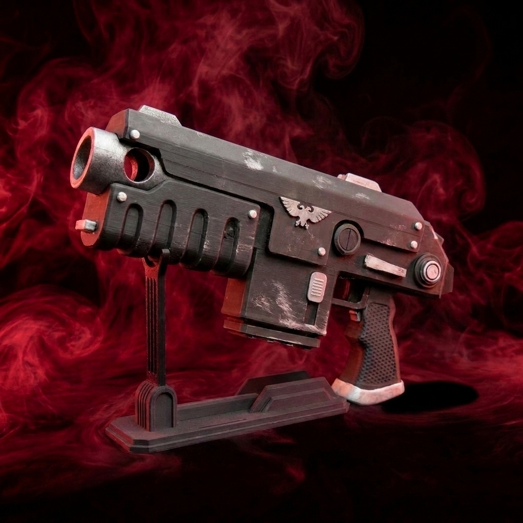 Greencade's Special Issue Bolt Pistol replica prop from Warhammer 40K