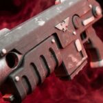 Special Issue Bolt Pistol Warhammer 40K REPLICA PROP GREENCADE