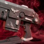 Special Issue Bolt Pistol Warhammer 40K REPLICA PROP GREENCADE