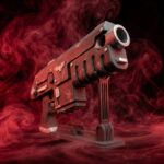 Special Issue Bolt Pistol Warhammer 40K REPLICA PROP GREENCADE