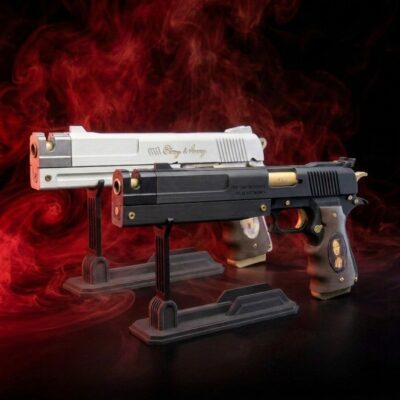 Ebony and Ivory Pistols – Devil May Cry Replica prop Greencade