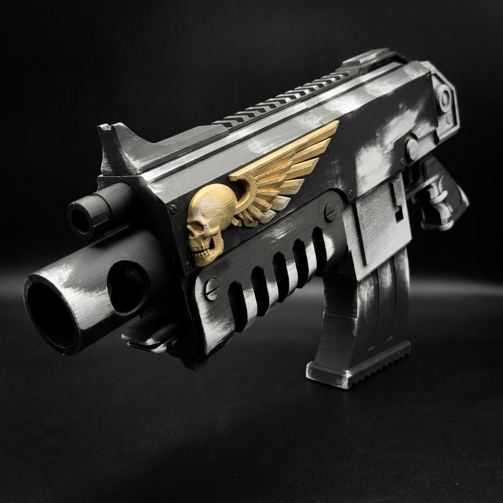 Greencade's Bolter replica prop from Warhammer 40K