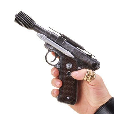 DT-12 Heavy Blaster Pistol Replica Prop Greedo Blaster – Star Wars Cosplay Greencade