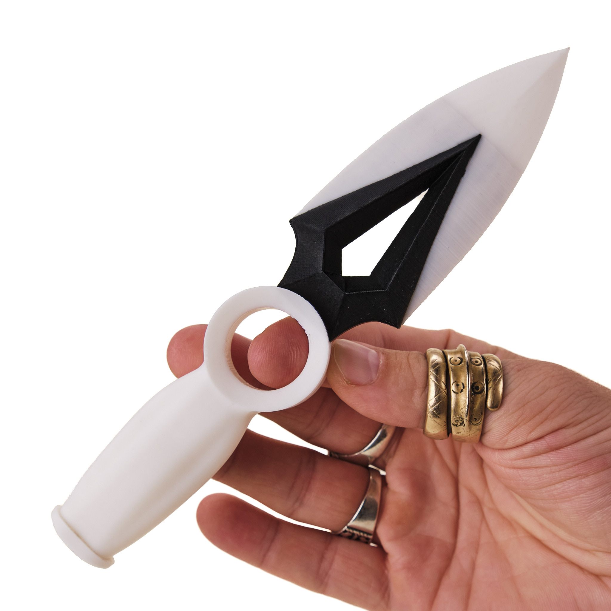 Greencade's hand-painted Jett knife replica prop from VALORANT