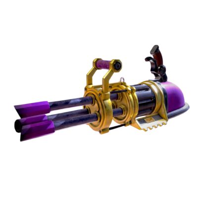 Jinx Pow-Pow Minigun Replica Prop Arcane League of Legends Cosplay Greencade