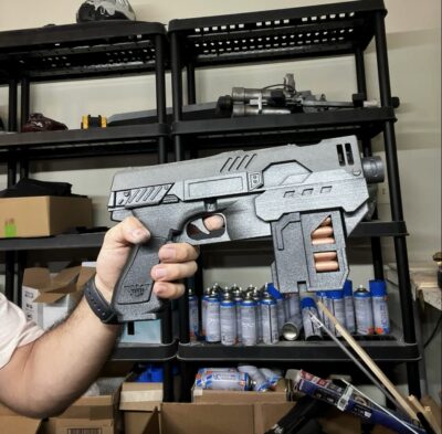 Lawgiver MK II Replica Prop Judge Dredd “2012” Cosplay Greencade