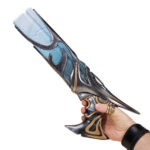 Lucian Light Pistols Replica Prop League of Legends Cosplay Greencade