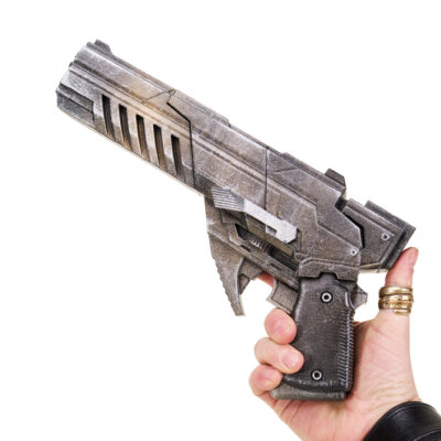 Original Arkham Knight Pistols Replica Prop Red Hood Cosplay Greencade