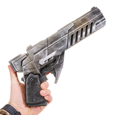 Original Arkham Knight Pistols Replica Prop Red Hood Cosplay Greencade