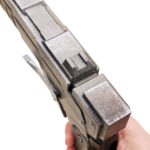 Original Arkham Knight Pistols Replica Prop Red Hood Cosplay Greencade