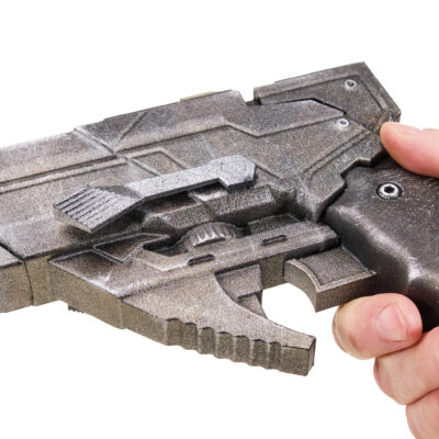 Original Arkham Knight Pistols Replica Prop Red Hood Cosplay Greencade