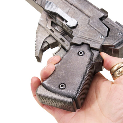 Original Arkham Knight Pistols Replica Prop Red Hood Cosplay Greencade