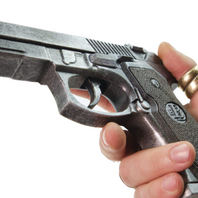 Pistol Replica Prop 7 Days to Die Cosplay Greencade