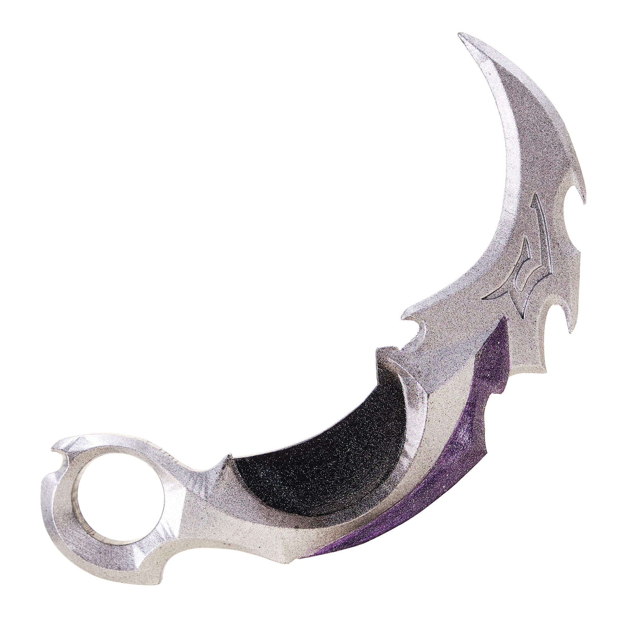 Greencade's hand-painted Reaver 2 Karambit replica prop from VALORANT