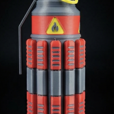 G-10 Incendiary Grenade Replica Prop Helldivers 2 Replica prop Greencade