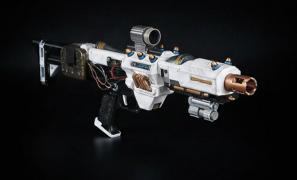 Greencade's listing image for its PLAS-101 Purifier replica prop from Helldivers 2