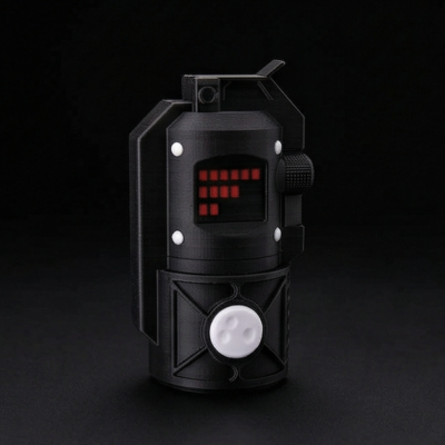 EMP Grenade Cyberpunk 2077 Replica prop Greencade