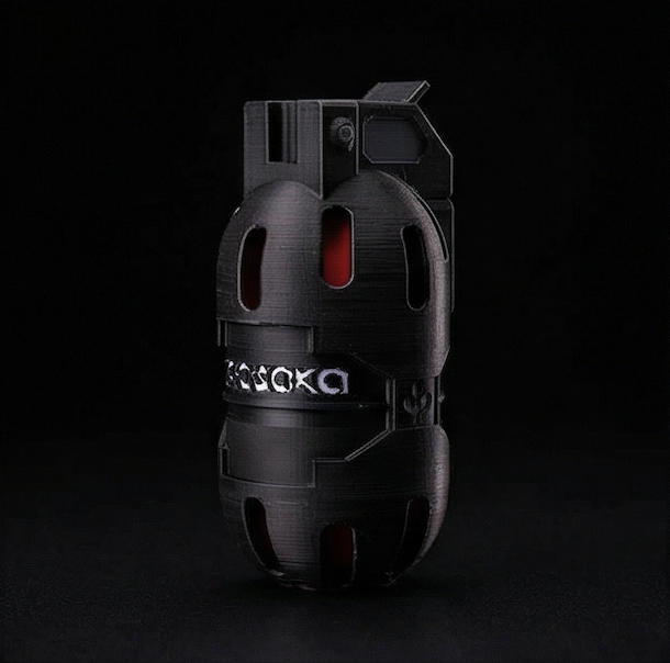 GASH Antipersonnel Grenade Cyberpunk 2077 Replica prop Greencade GASH Antipersonnel Grenade Cyberpunk 2077 Replica prop Greencade