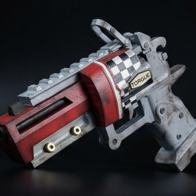 Hand Cannon Borderlands 2 Replica Prop Greencade