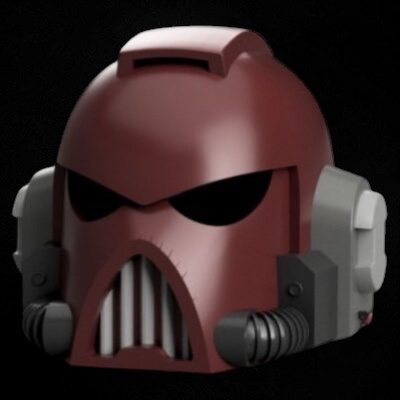 Greencade's listing image for the Mk VII Aquila Helmet replica prop pre-order