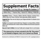 Greencade Fuel Strips, Energy Supliment for Gaming, Caffeine, L-Theanine Vitamin B12