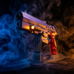 Malorian Arms LED - Cyberpunk Replica Prop Greencade