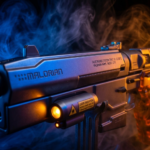 Malorian Arms LED - Cyberpunk Replica Prop Greencade