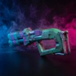 Guts – Rebecca's Shotgun Replica Prop – Cyberpunk 2077 Greencade
