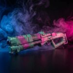 Guts – Rebecca's Shotgun Replica Prop – Cyberpunk 2077 Greencade